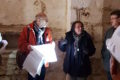 Visite des élus église Nanclars